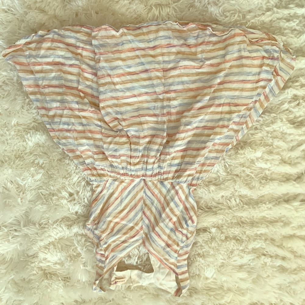 Multi color tank dress